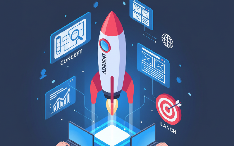 From Concept to Launch: How Adrient Builds Your Dream Website